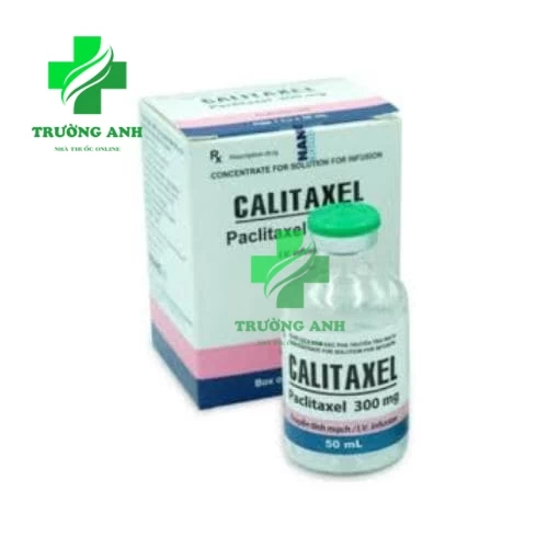 Calitaxel 300mg/50ml Nanogen - Điều trị ung thư buồng trứng